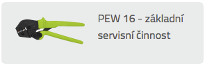 PEW 16 - základní servisní činnost